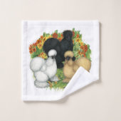 VloertuinSilkies Bad Handdoek (Wasdoekje)