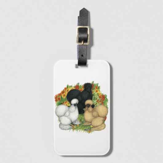 VloertuinSilkies Bagagelabel (Voorkant (verticaal))