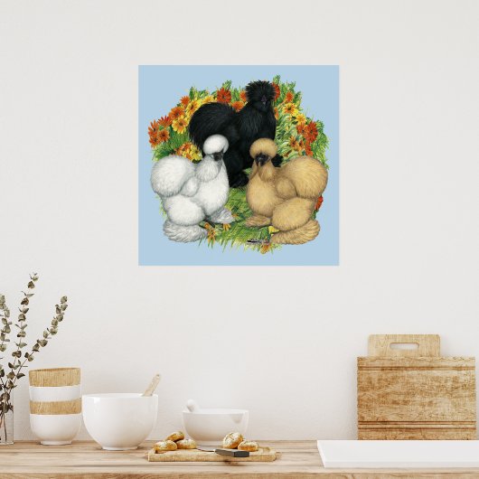 VloertuinSilkies Poster (Keuken)