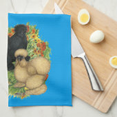 VloertuinSilkies Theedoek (Quarter Fold)