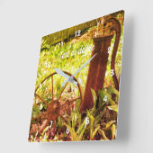 Vloertuinspoel, Abstract Vierkante Klok (Hoek)