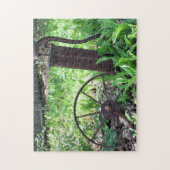 Vloertuinspoel en -pomp legpuzzel (Verticaal)