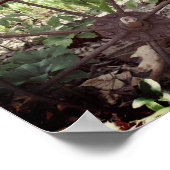 Vloertuinspoel en -pomp poster (Hoek)