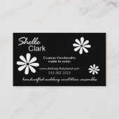 Vloertuinwerkkaartsjabloon Visitekaartje (Achterkant)