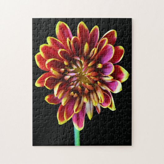 Vloertuinzomer Dahlia Bouquet Legpuzzel (Verticaal)