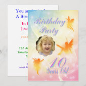 Vloervaarzen 10e uitnodiging van de partij van de  (Voorkant / Achterkant)