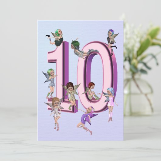 Vloervaarzen 10e uitnodiging van de partij van de (Staand voorkant)