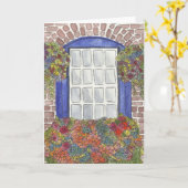 Vloervak waterverf kaart (Gele Bloem)