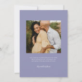 Vloerveld Baby shower Kaart (Achterkant)