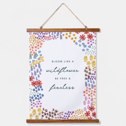 Vloerveld Hangend Wandkleed (Voorkant)