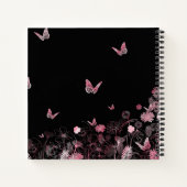 Vloerveld met vlinder notitieboek (Achterkant)