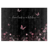 Vloerveld met vlinder  snijplank (Voorkant)