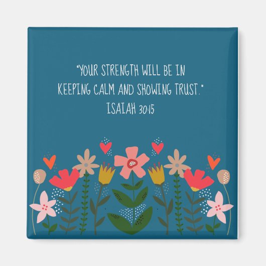 Vloervelden Blauwgroen Magneet (Voorkant)