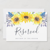 Vloervelden "Gereserveerd" Weddenschap (Voorkant)