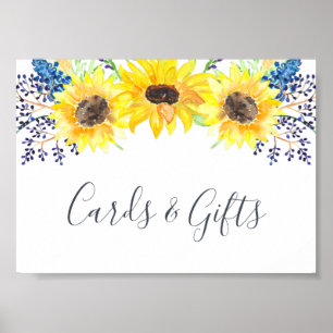 Vloervelden Weddenenkaarten en cadeaubonnen Poster