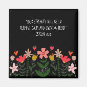 Vloervelden zwart magneet (Voorkant)