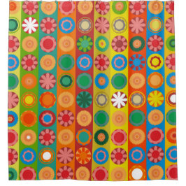 Vloervermogen in rijen douchegordijn