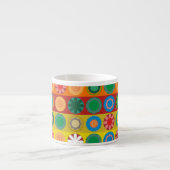 Vloervermogen in rijen espresso kop (Voorkant)