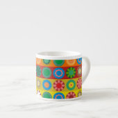 Vloervermogen in rijen espresso kop (Voorkant rechts)