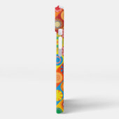 Vloervermogen in rijen iPhone hoesje (Linkerkant)