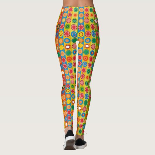 Vloervermogen in rijen leggings (Achterkant)