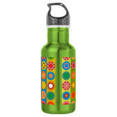 Vloervermogen in rijen waterfles  (Achterkant)