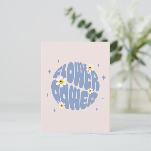 Vloervermogensslogan Briefkaart (Staand voorkant)