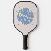 Vloervermogensslogan Pickleball Paddle (Achterkant)