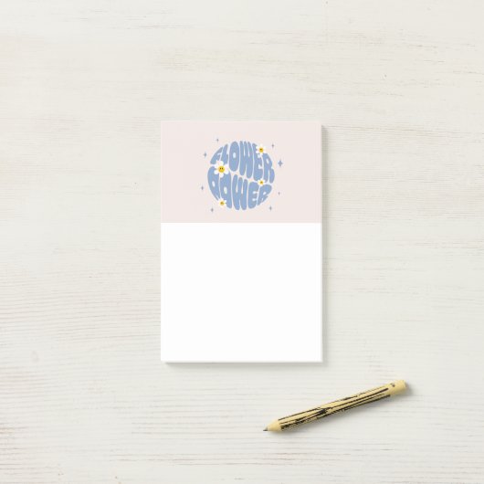 Vloervermogensslogan Post-it® Notes (Op bureau)