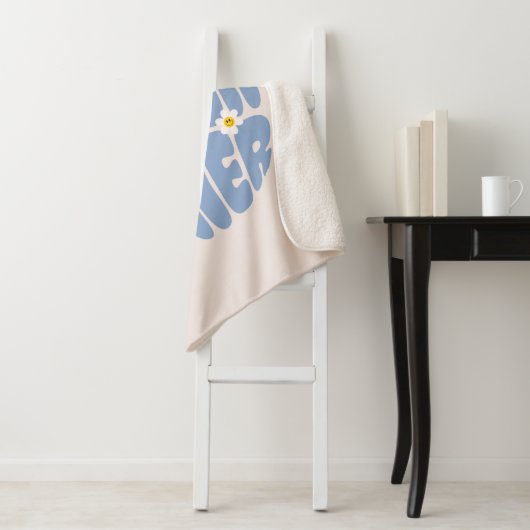 Vloervermogensslogan Sherpa Deken (In situ)