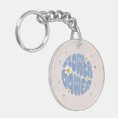 Vloervermogensslogan Sleutelhanger (Voorkant Links)