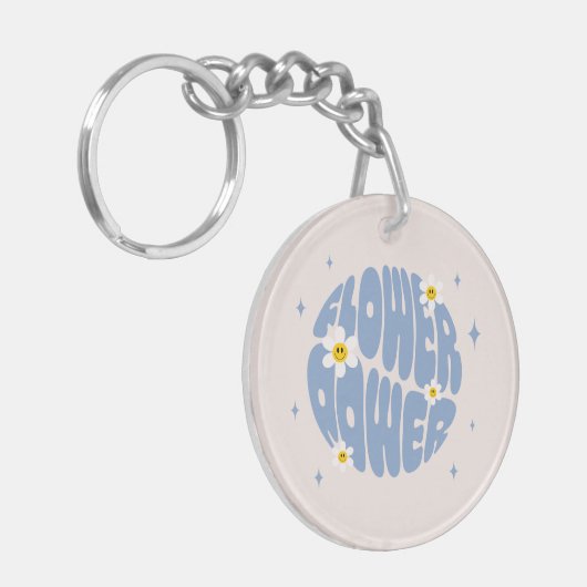 Vloervermogensslogan Sleutelhanger (Voorkant Links)