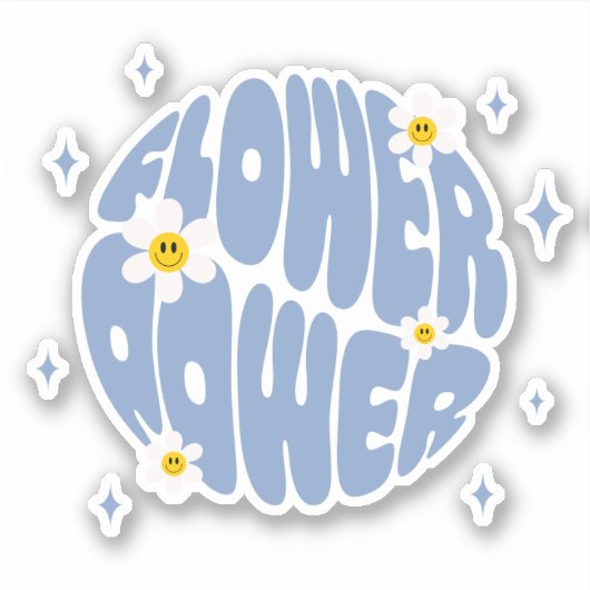 Vloervermogensslogan Sticker (Voorkant)