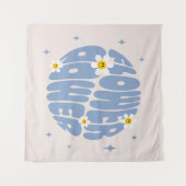 Vloervermogensslogan Wandkleed (Voorkant (horizontaal))