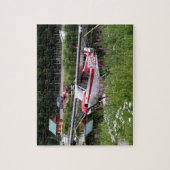 Vloervlak tussen de bloemen, Alaska Legpuzzel (Verticaal)