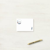 Vloervogel op maat post-it® notes (Op bureau)