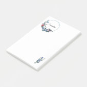 Vloervogel op maat post-it® notes (Schuin)