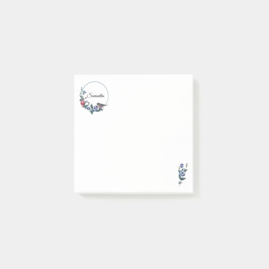 Vloervogel op maat post-it® notes (Voorkant)