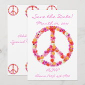 Vloervredesgebarenteerde uitnodigingen (Voorkant / Achterkant)