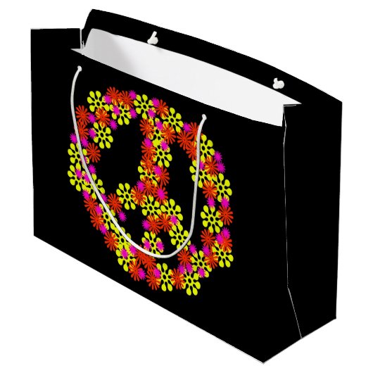 Vloervredesteken Groot Cadeauzakje (Achterkant Gekanteld)