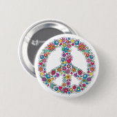 Vloervredesteken Ronde Button 5,7 Cm (Voorkant /achterkant)