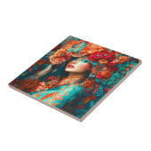 Vloervrouw Tegeltje (Zijkant)