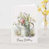 Vloerwater op de volgende dag kaart (Gele Bloem)