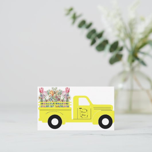 Vloerwerktuig Visitekaartje (Staand voorkant)