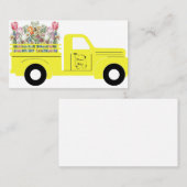 Vloerwerktuig Visitekaartje (Voorkant / Achterkant)