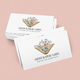 Vloerwinkel Florist QR-code Visitekaartje