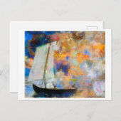 Vloerwolken, Redon Briefkaart (Voorkant / Achterkant)