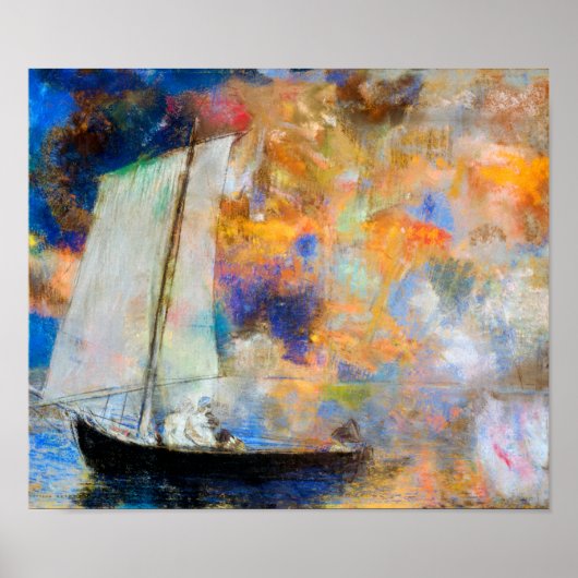 Vloerwolken, Redon Poster (Voorkant)