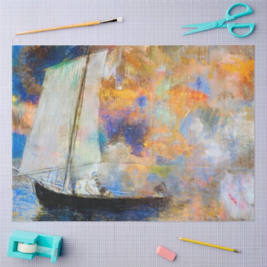 Vloerwolken, Redon Tissuepapier (Craft)