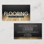 Vloerwoudspecialist Visitekaartje (Voorkant / Achterkant)